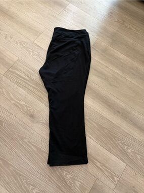 Lane Bryant Black Slacks - Stretchy Everyday Work Bottoms - size 28